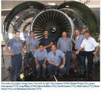 tmb yhz engine cgange crew