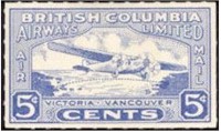 tmb bc airways 1928 stamp