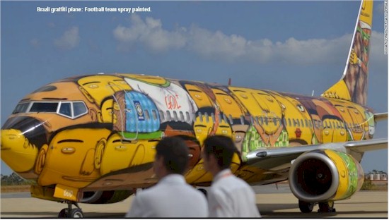 tmb brazilian graffiti aircraft