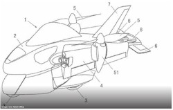 tmb 250 subaru flying motor bike