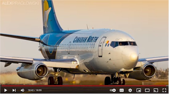 tmb 550 B 737 Combi video